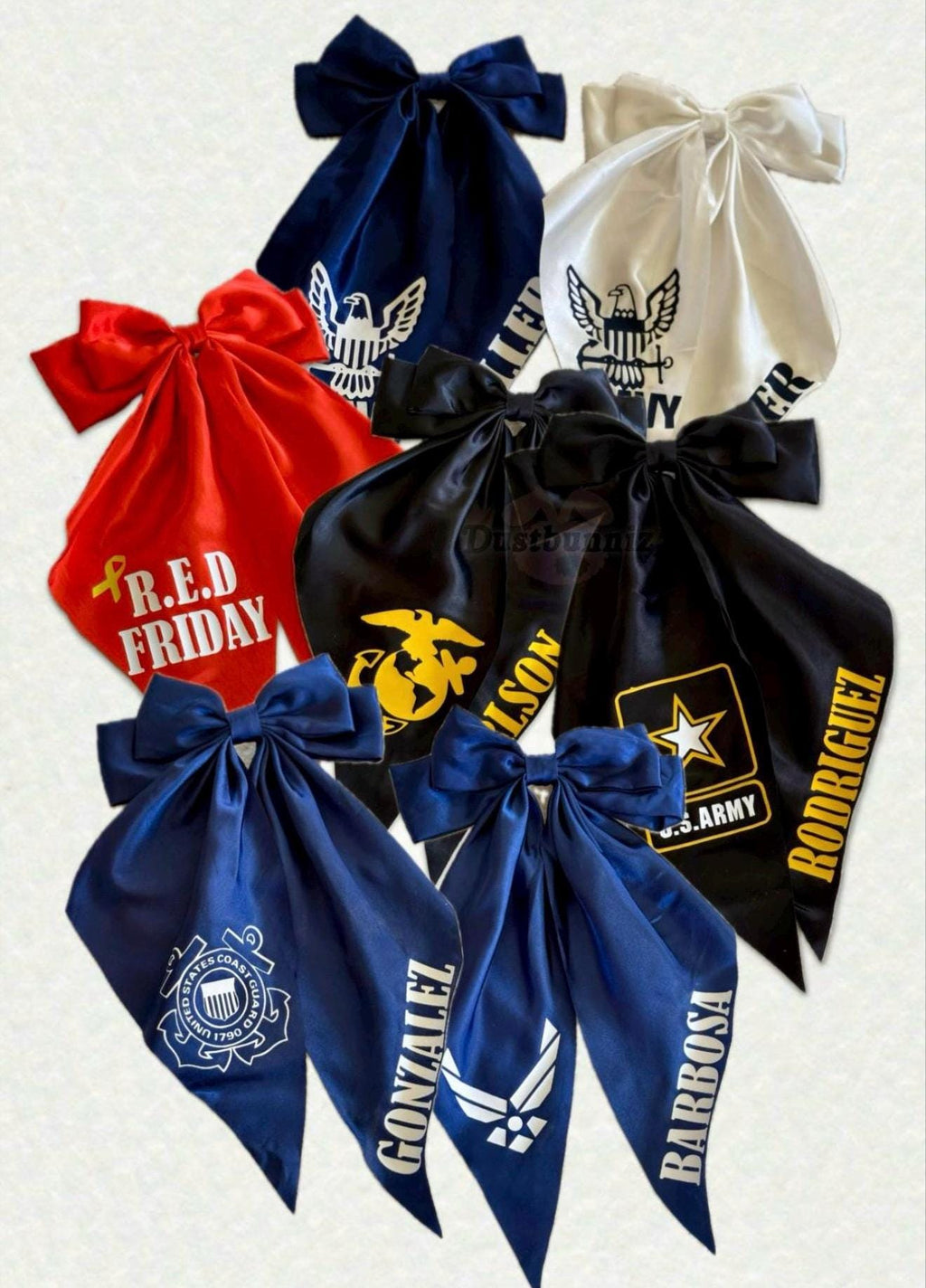 Large Military Bow Clip