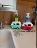 Vintage Camper B&BW Soap Holder