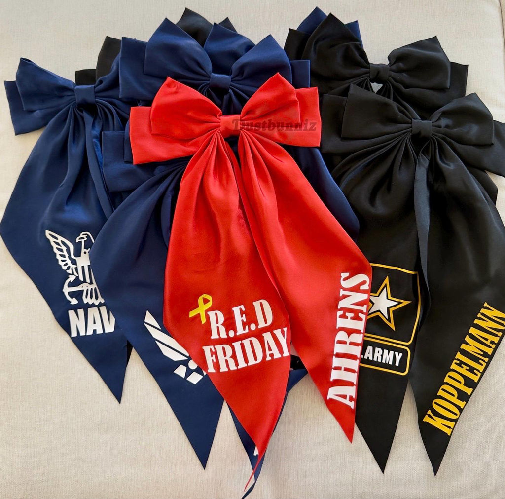 Large Military Bow Clip